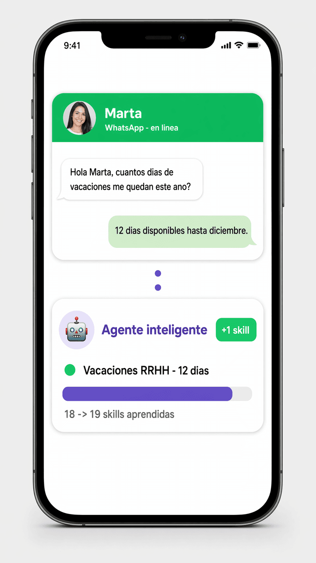 Demo de agente IA de atención al cliente